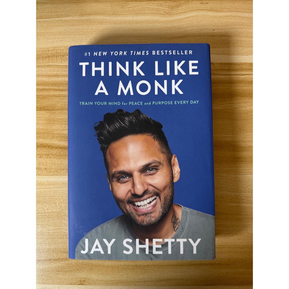 Think Like a Monk Jay Shetty NY Times Bestseller Peace Purpose‎